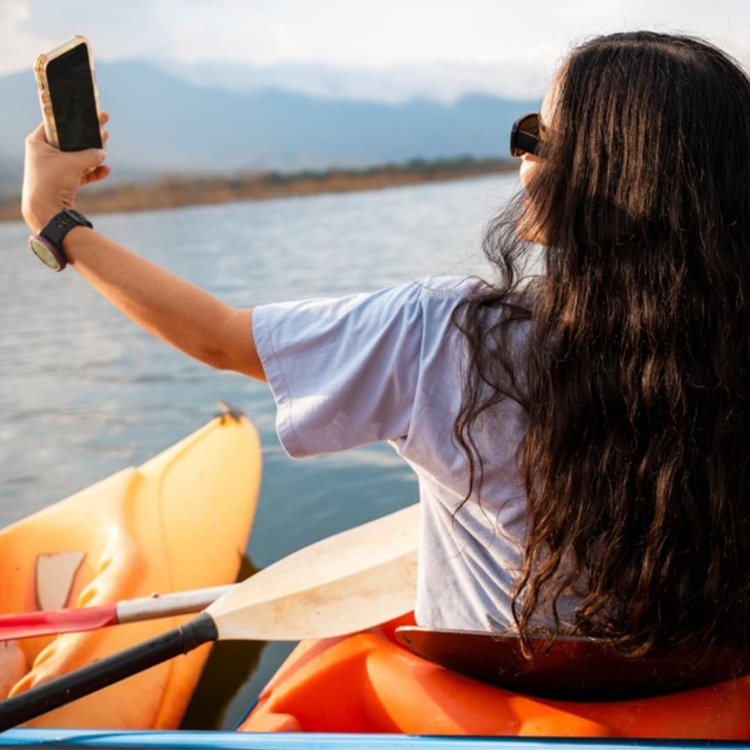 Balade en Kayak dans l'océan  3
